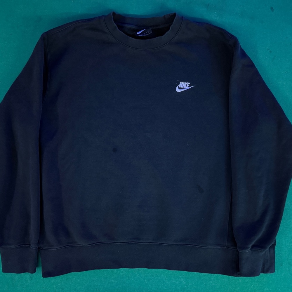 Nike Men's Black Crewneck Sweater